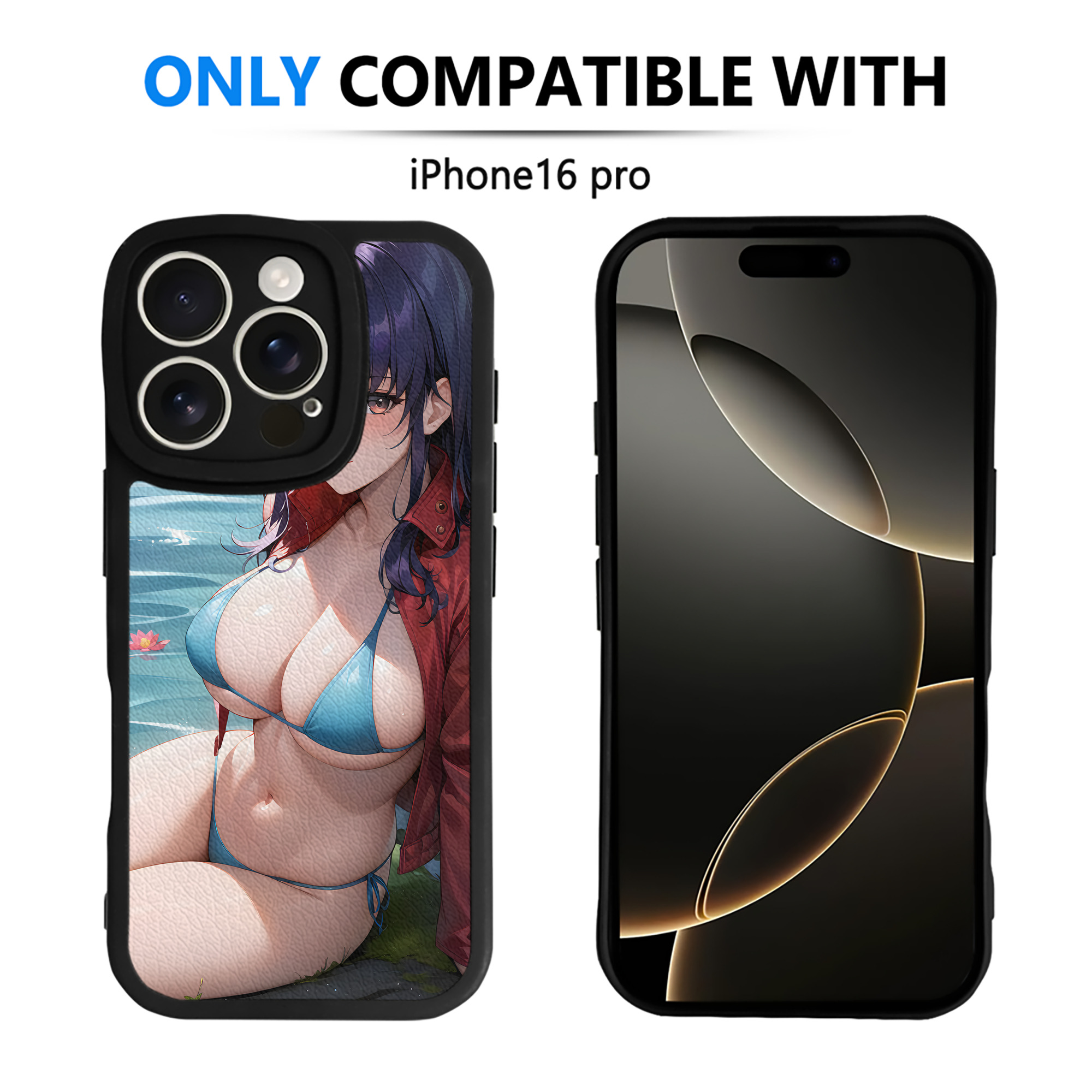 （画像用） EVA 新世紀エヴァンゲリオン 【iPhone 16シリーズ対応】シリコンスマホケース（レザー調） 材質：シリコン